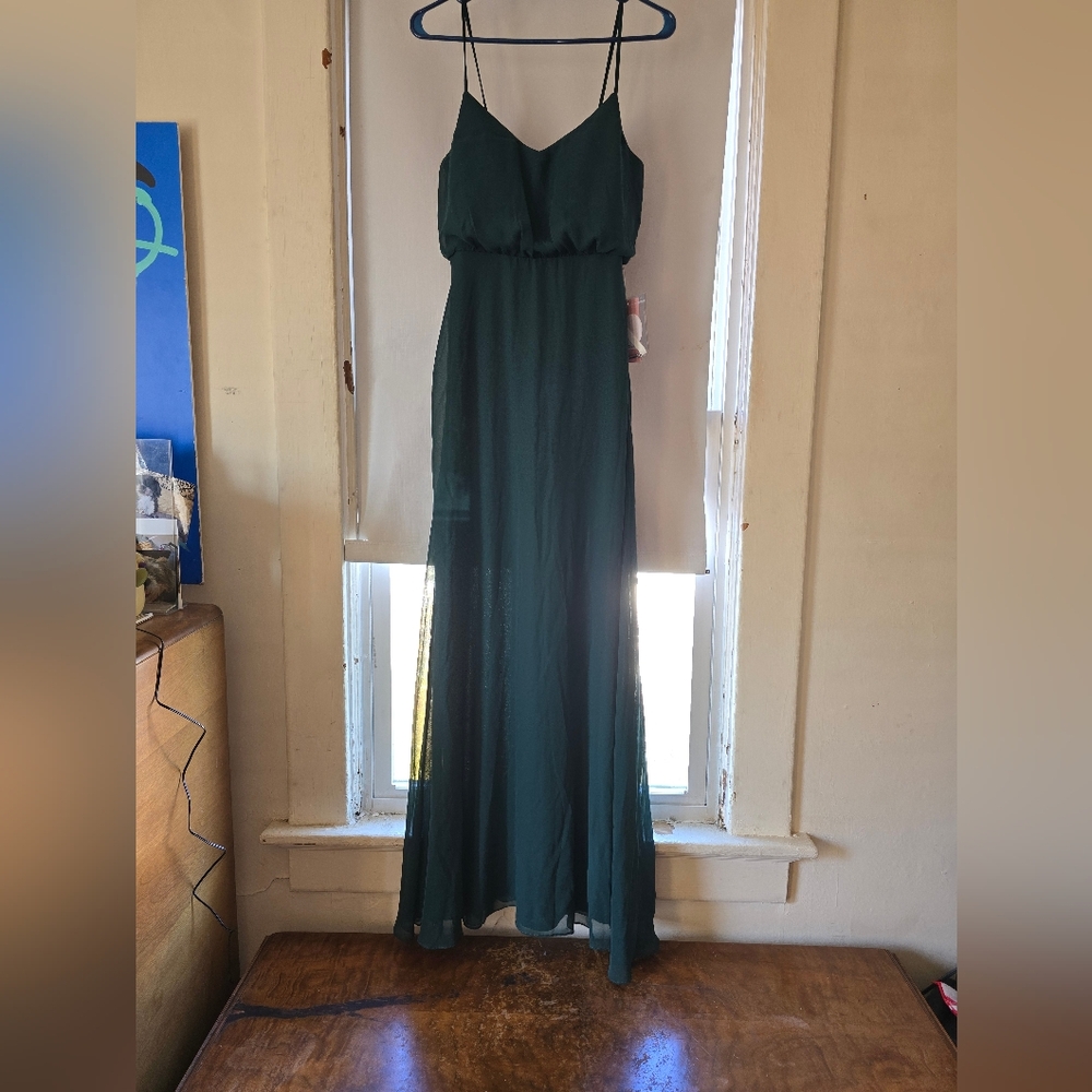 Birdy Grey Green Evening Gown - Picture 9 of 9